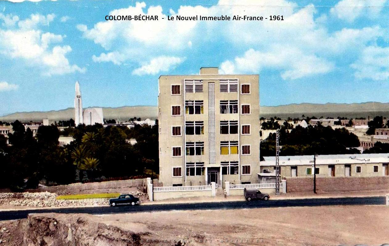 Colomb-Bechar - Nouvel Immeubele Air-France - 1961.jpg
